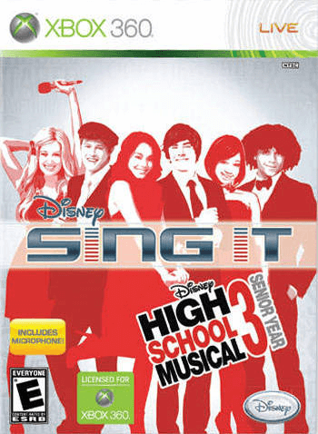 High School Musical 3: Senior Year Dance box art for Xbox 360
